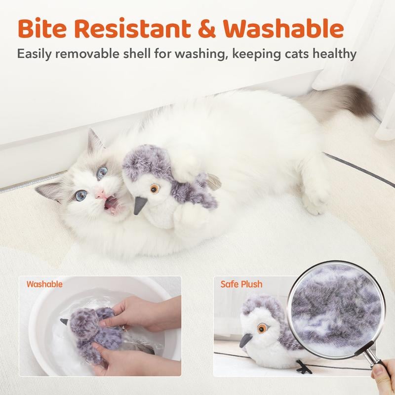 🎅Top Christmas Gift 2025 🎉Flapping Bird Cat Toy😻Cat's New Playmate