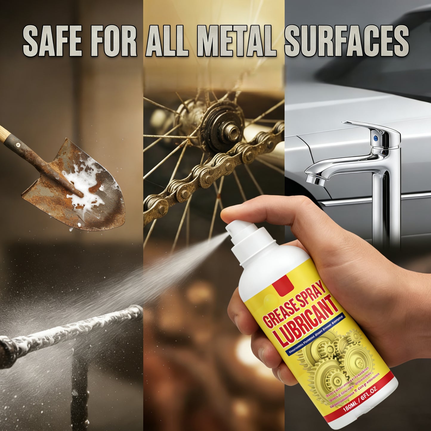 Anti-Rust Lubricant Spray & Rust Remover