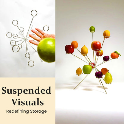 🎆【Fireworks on the Dinner Table】Exploding Fruit Bowl 🍎✨