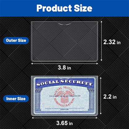 ✨Social Security Card Protector Sleeves