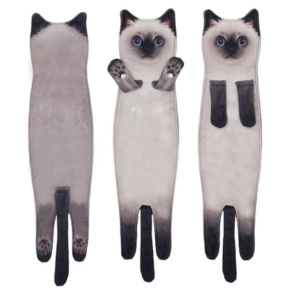 🎁 Early Christmas Sale — Up to 49% OFF! 🎅 Funny Cat Hand Towels