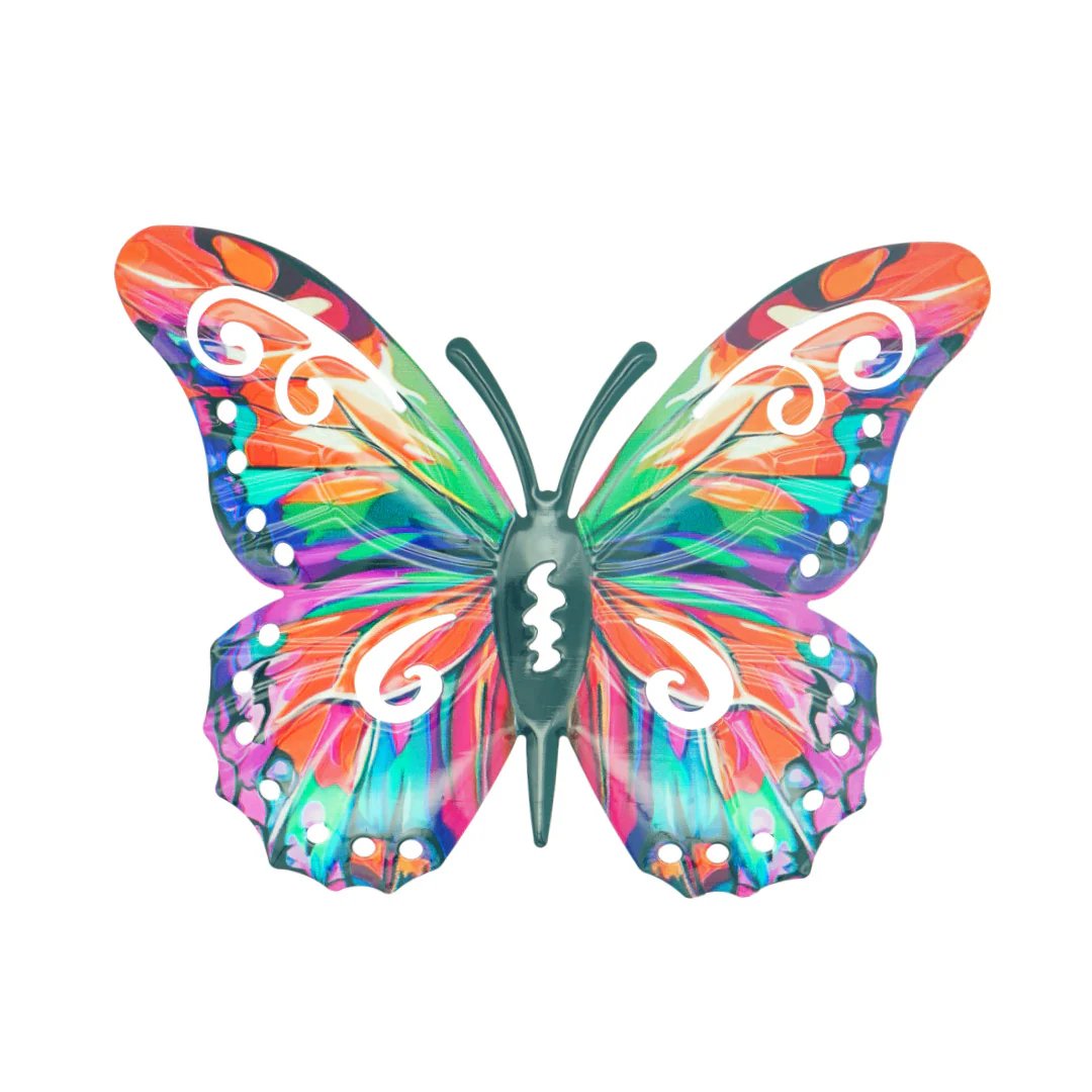 🔥55% OFF FOR TODAY ONLY! 🦋A complete set! 4Pcs Butterfly Metal Wall Decor🤩