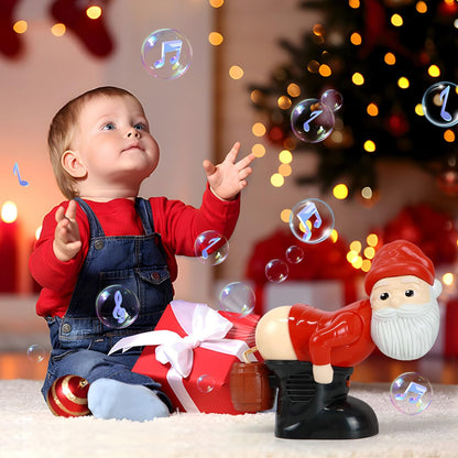 🎅Bubble Blowing Santa With Music & Flashing Lights🫧