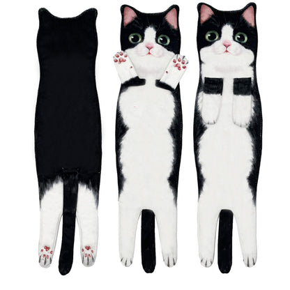 🎁 Early Christmas Sale — Up to 49% OFF! 🎅 Funny Cat Hand Towels