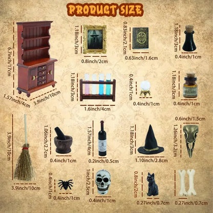 🔥Last Day 49% OFF - Dollhouse Miniatures 1/12 Scale Accessories