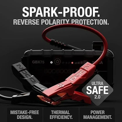 🔥BLACK FRIDAY 49% OFF & Free Shipping💥- Boost X GBX155 4250A Jump Starter for 10.0L Gasoline and 8.0L Diesel Engines