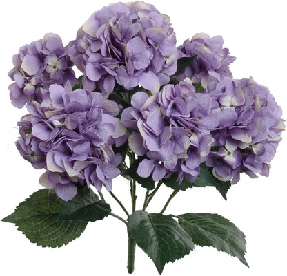 Hydrangea Artificial Flowers - UV Resistant Indoor & Outdoor Bushes