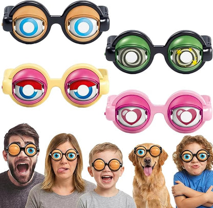👀Novelty Funny Glasses with Winking Eye Mechanism
