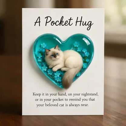 🎄Early Christmas Sale 49% OFF😺💖 Pocket Hug Cat Card--🎉Buy 2 VIP Shipping