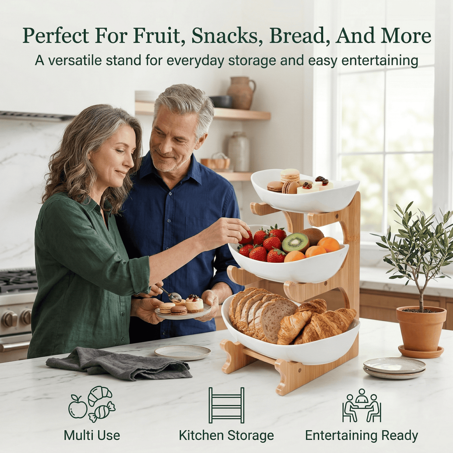 3 Tier Countertop Organizer