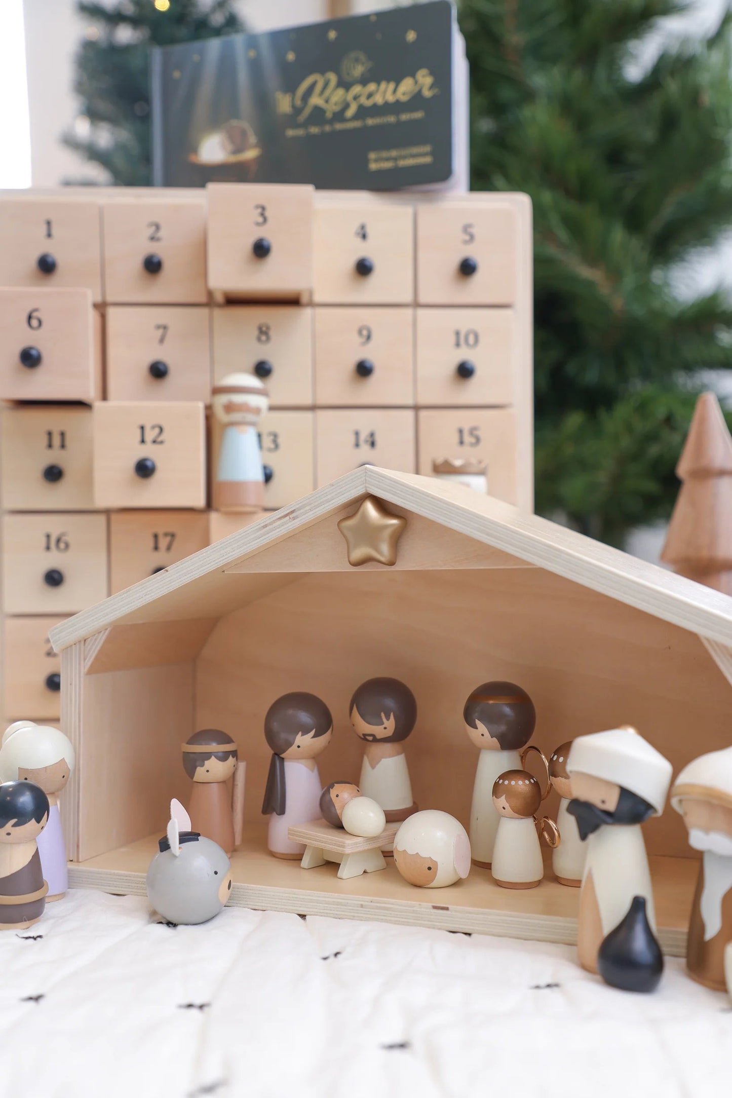 🔥LAST DAY 50% OFF- ✝️The Rescuer –Nativity Advent Calendar