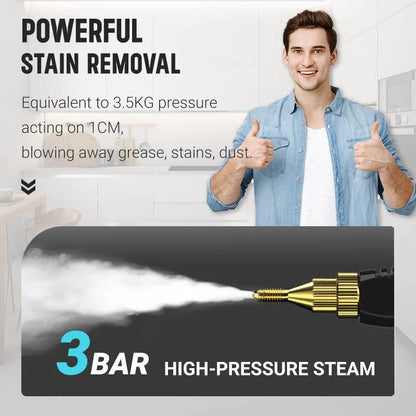 🎄Christmas Sale🔥2500W Handheld High-Temperature Pressurized Steam Cleaner（FREE SHIPPING✈️）