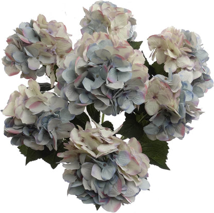 Hydrangea Artificial Flowers - UV Resistant Indoor & Outdoor Bushes