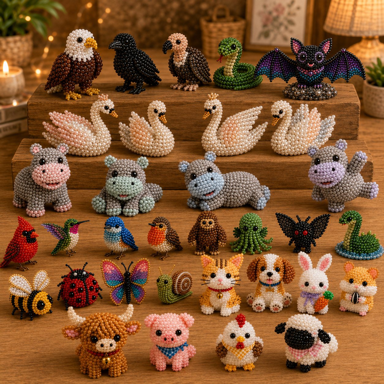 🔥🔥11-Piece Set ( 41 Animals 💥& Save $70🎁 &Free shipping)