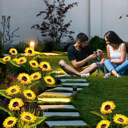 🌻Sunflower Solar Lights Outdoor Decor