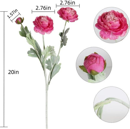 💝 Perfect Mother's Day Gift ! Luxury Artificial Peony Flowers – Blooms Forever, No Wilting ! 💐✨