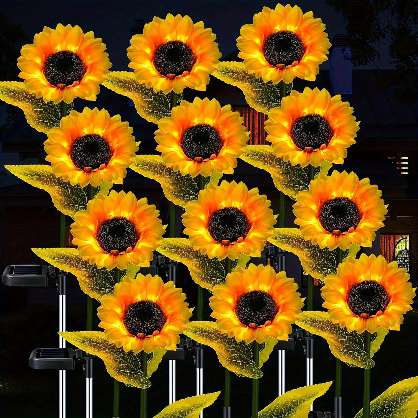 🌻Sunflower Solar Lights Outdoor Decor