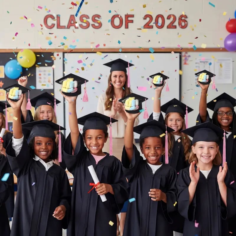 🎓Graduation Cap Candy Cards, 2026 Graduation Candy Dome Greeting Card Gift with Tassel Chocolate Box