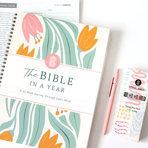🔥LAST DAY 50% OFF -🙏🏼The Bible In A Year: A 52-Week Journey Through God's Word