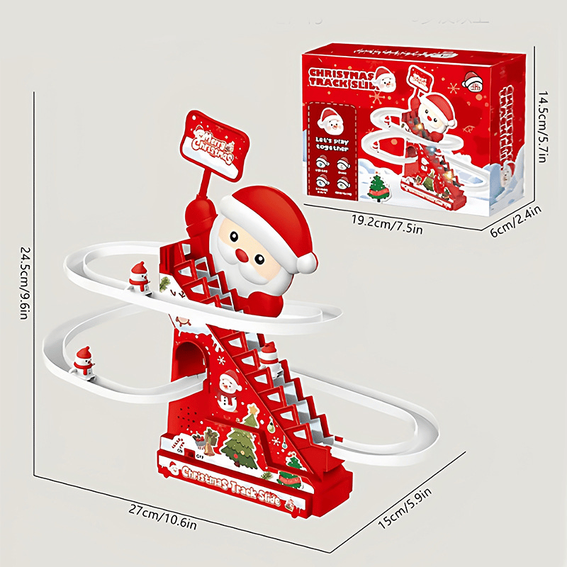 🔥Last Day 49% OFF -🎅Santa Electric Slide Climbing Toys for Automatic Stairs🛷