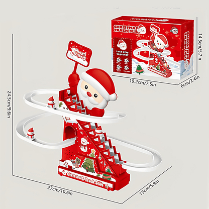 🔥Last Day 49% OFF -🎅Santa Electric Slide Climbing Toys for Automatic Stairs🛷