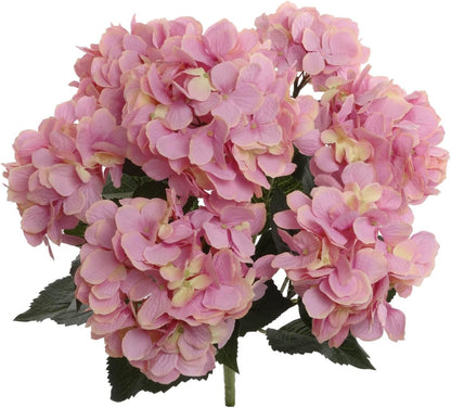 Hydrangea Artificial Flowers - UV Resistant Indoor & Outdoor Bushes