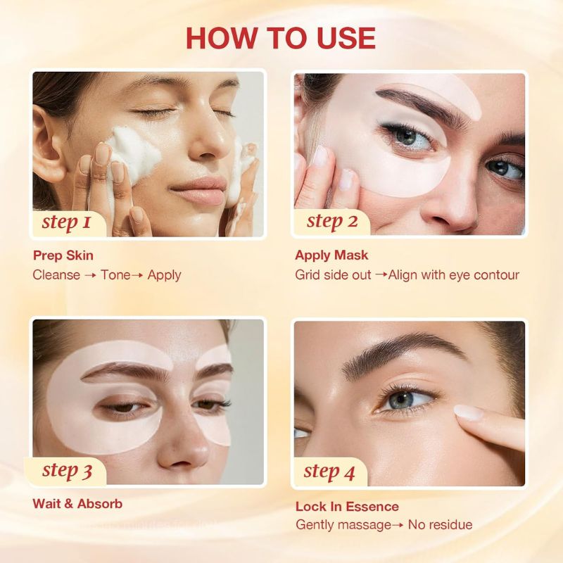 Eye Mask with Bio-Collagen, Peptide Complex & Vitamin C