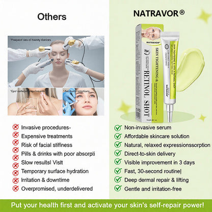 🧠👨‍⚕️Made and shipped from the USA 💫NATRAVOR® Botox & Vita-A Retinol Shot Wrinkle-Lift Tightening cream - Last Day Promotion 70% OFF