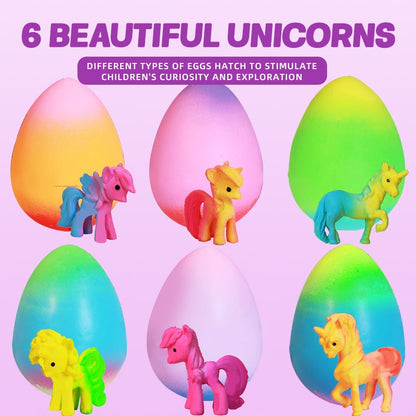 🔥Limited Time 49% Off✨6 Pack Hatching Growing Unicorn Eggs 🦄