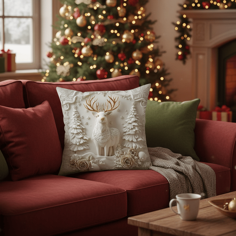 Christmas Themed Cushion Cover🔥🎁