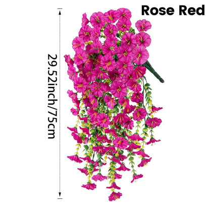 💥Last Day Only $3.98🌺UV Resistant Hanging Artificial Morning Glory Vine 💖