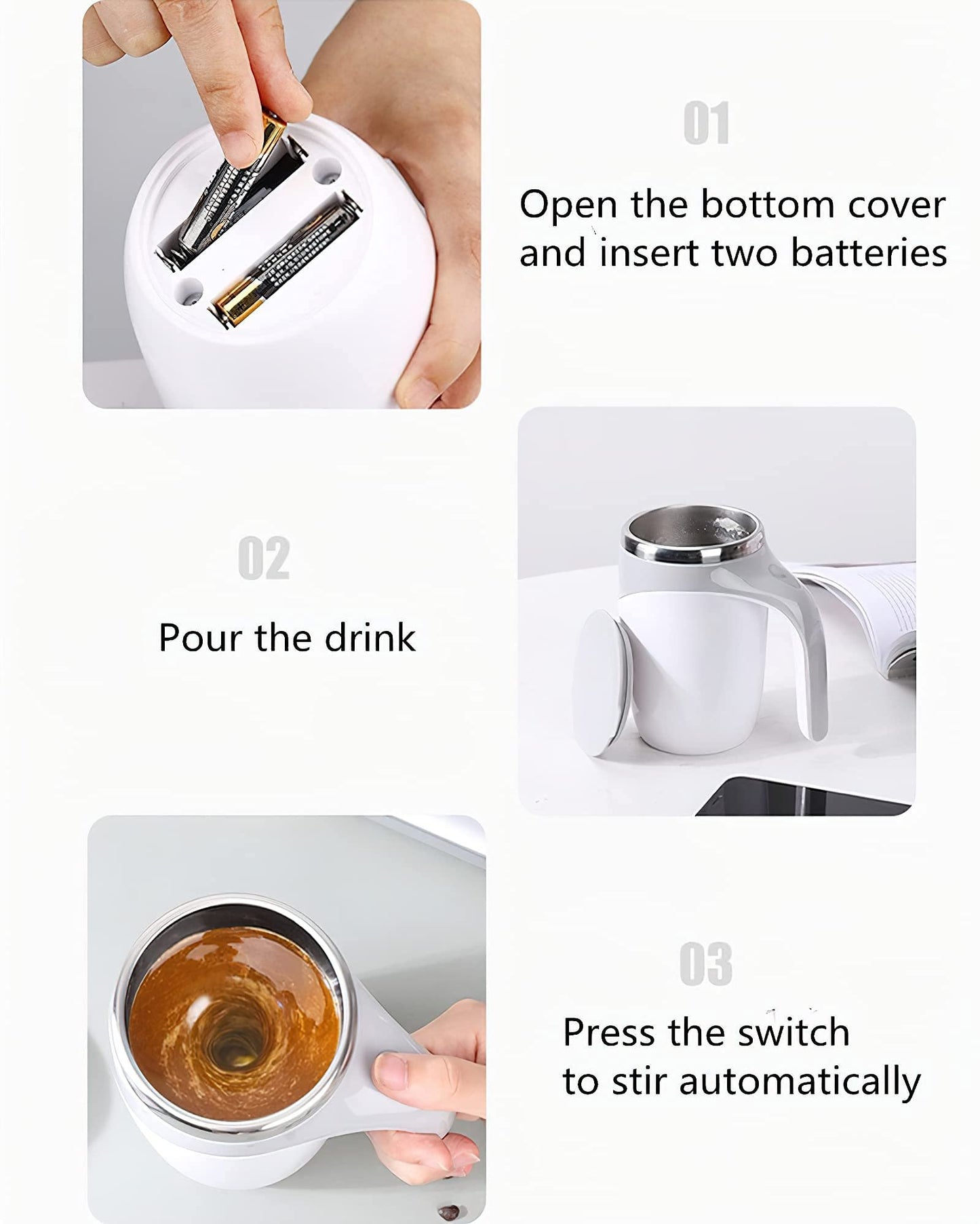 Hot Sale Promotion-49% OFF-🎁Automatic Magnetic Stirring Coffee Mug