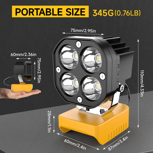 20V Battery Cordless Work Light