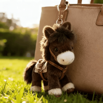 🔥LAST DAY BUY 2 GET 1 FREE🐎Ponytata Plush Pony Bag Charm and Keychain ✨2026 Year of the Horse Gift 🎁