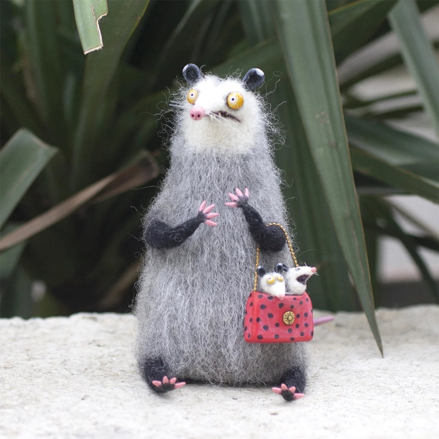 🔥Last Day: BUY 3 GET 1 FREE🎄🎁Wool Felt Familiars – Quirky Handmade Companions🐱