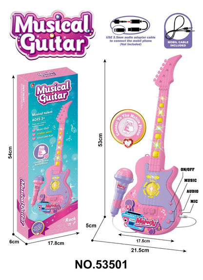 🎄Christmas Sale 49% OFF! 🎤Microphone Toy, Karaoke Machine Toy with Light🎁Perfect Gift for Children🎁