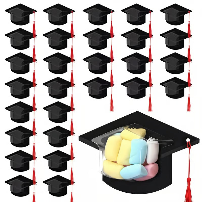 🎓Graduation Cap Candy Cards, 2026 Graduation Candy Dome Greeting Card Gift with Tassel Chocolate Box
