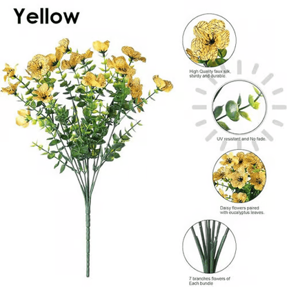 🌸Last Day 70% OFF - UV Resistant Colorful Artificial Flower