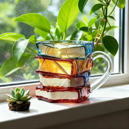 🔥Christmas Early Discount 49% Off🎅Unique Glass Craft Innovative 3D Painting Book Mug
