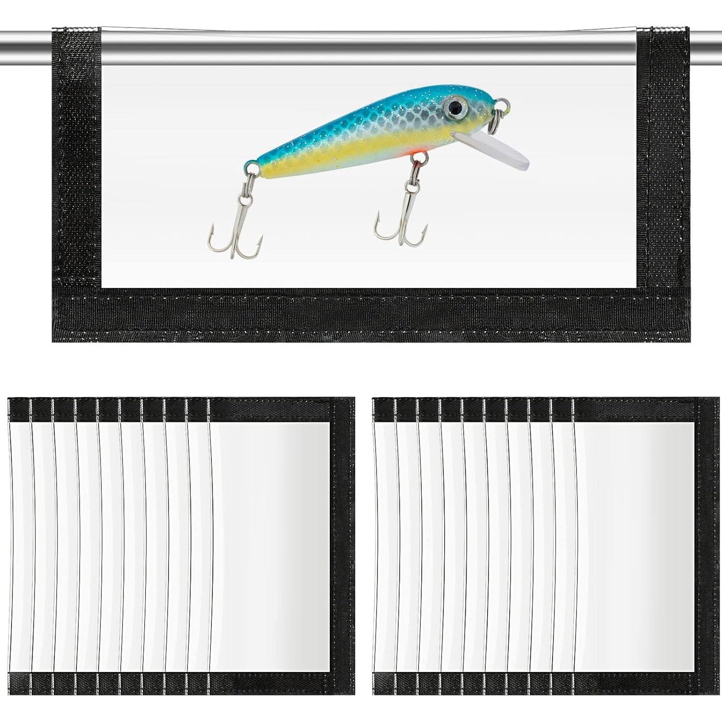 🔥Clear PVC Fishing Lure Wraps for Safety & Store