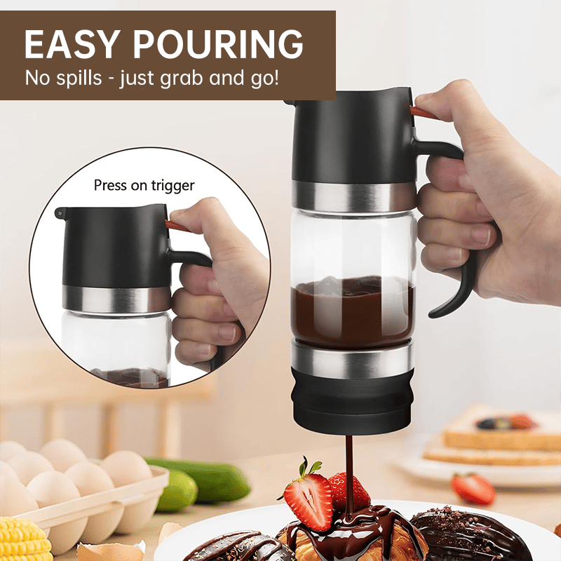 🔥 Hot Sale Discount 46% Off 🍯 Glass Honey Dispenser
