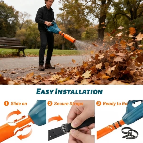 🏆Flash Sale⚡ 50K+ SOLD! Almost Gone-💥💨Leaf Blower Air Booster