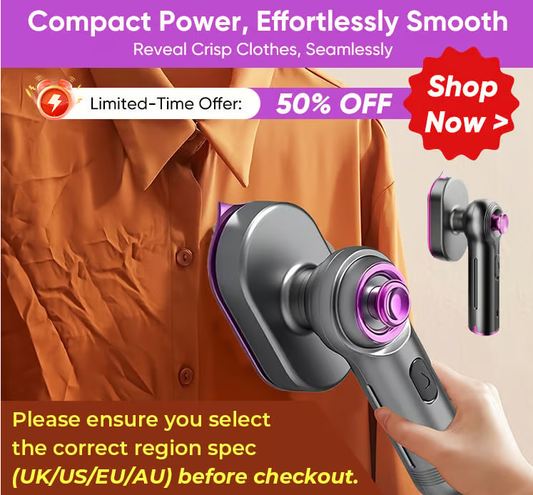 How This Mini Steam Iron Turns Wrinkle Removal From a Chore Into the Easiest Task of Your Day