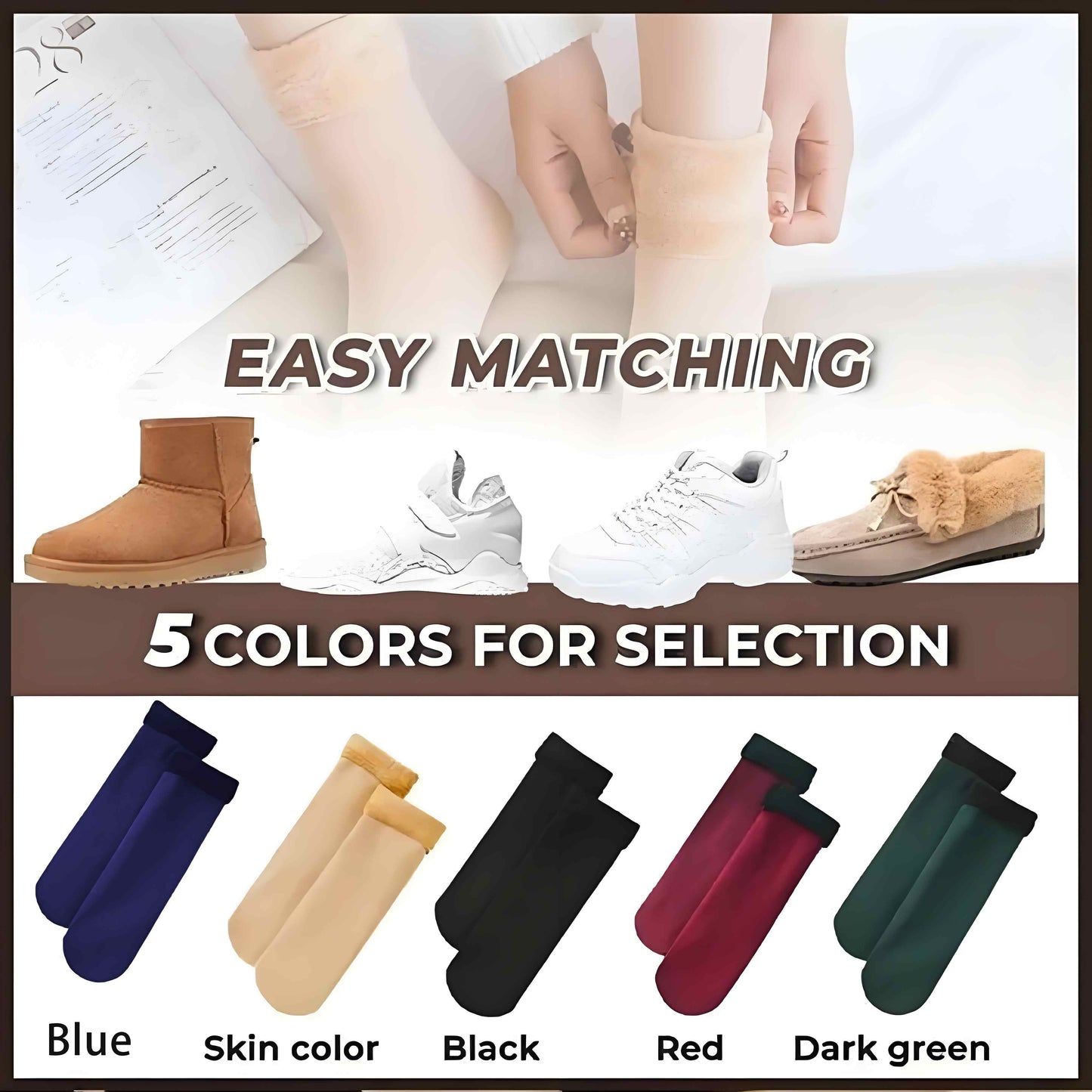 🔥Super Plush & Thermal Socks | Your cuddly companions for winter