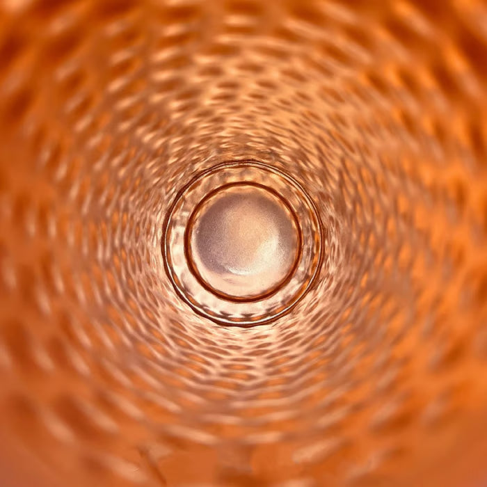 🔥99.9% Copper✨ Handmade Polished Pure Copper Ayurvedic Water Bottle (Free Cup Brush)