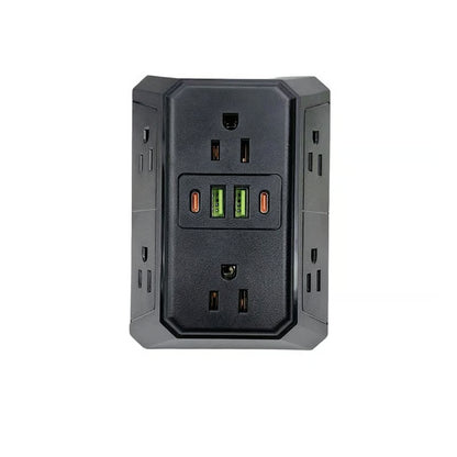 Turn Any Single Outlet Into A Sleek All-In-One Charging Hub That Illuminates Your Space