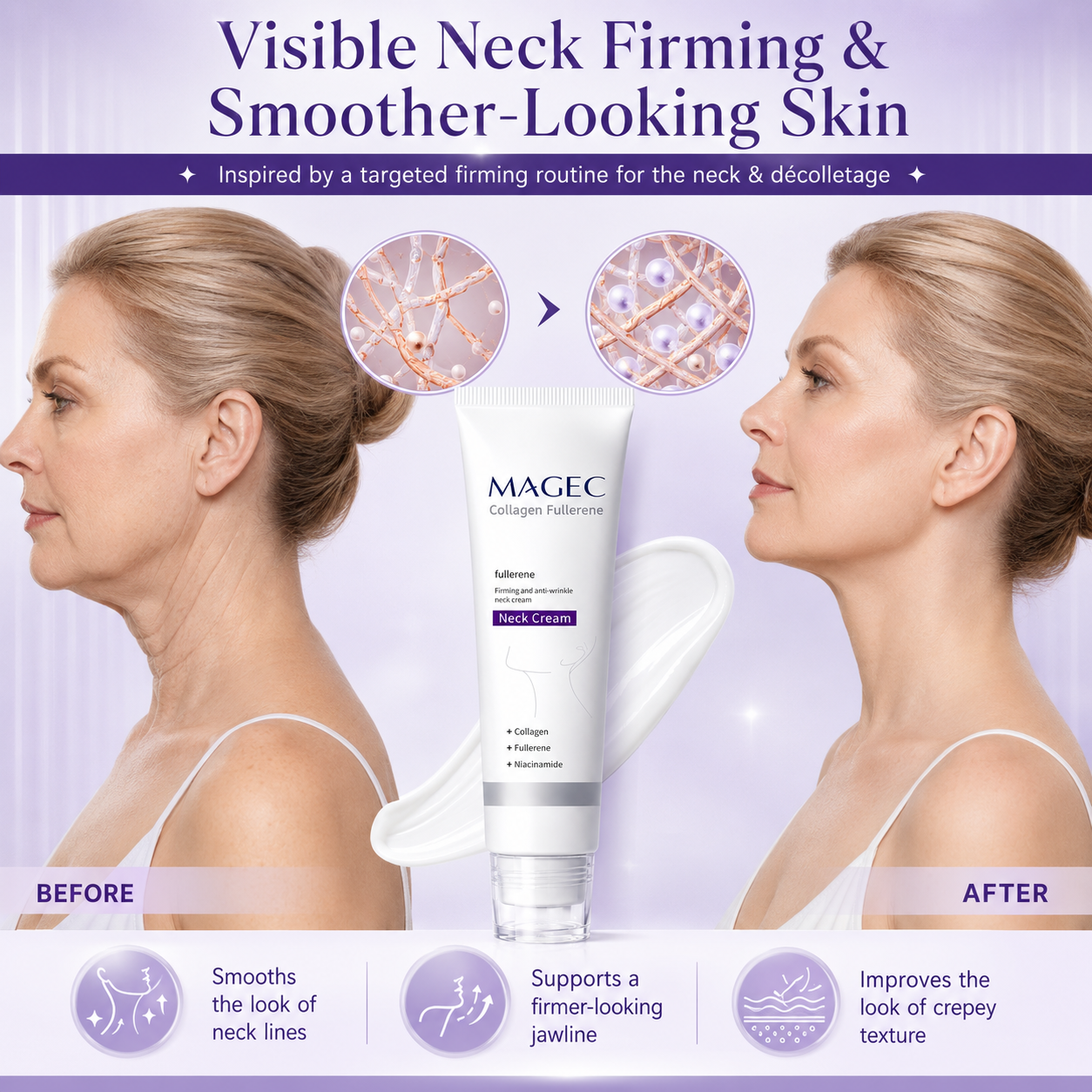 🧠👩‍🔬 MAGEC All-Over Firming Cream – Smooth, Tighten & Brighten the Face, Neck & Body – 70% OFF Today