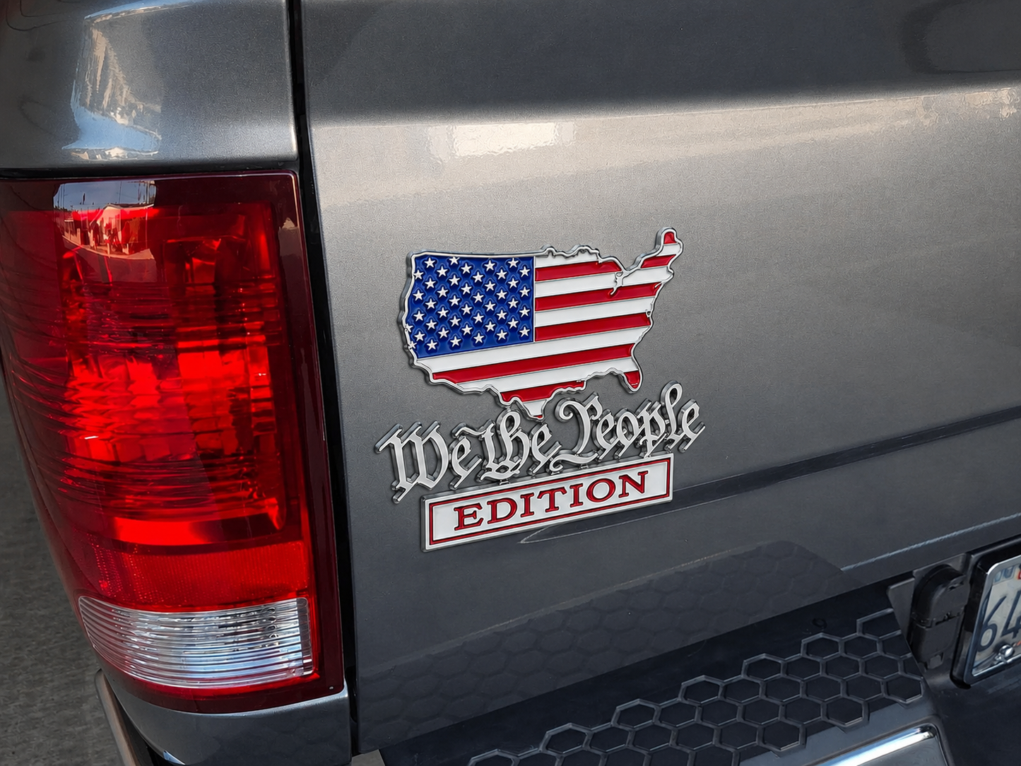 Last Day 48% OFF🔥We The People Patriot Flag Edition Car Emblem Metal Badge
