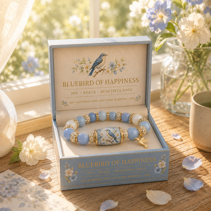 🏆Last Day Promo: 49% OFF - 🙏Bluebird Blessings Bracelet - 2026 Limited Edition