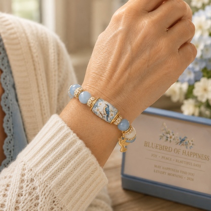 🏆Last Day Promo: 49% OFF - 🙏Bluebird Blessings Bracelet - 2026 Limited Edition